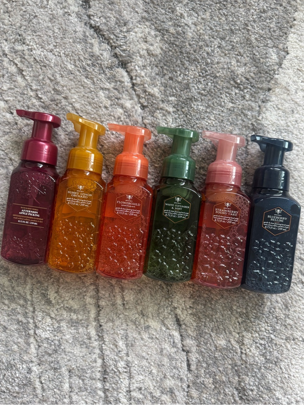 Bath and Body Works foam hand soap bundle